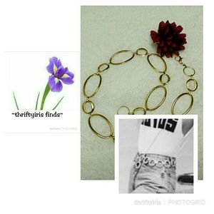 Unbranded Accessories - 80's Vintage Gold Chainlink Belt Unbranded Accessories - 80's Vintage Gold Chainlink Belt